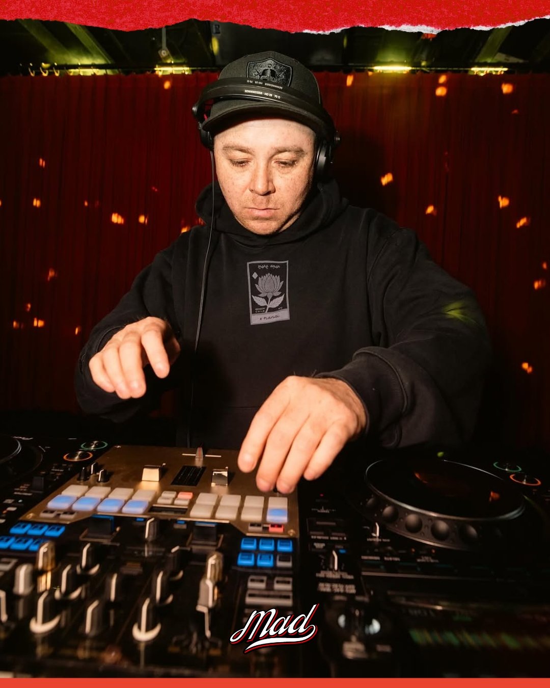 Biografías de DJ’s en MAD Chile