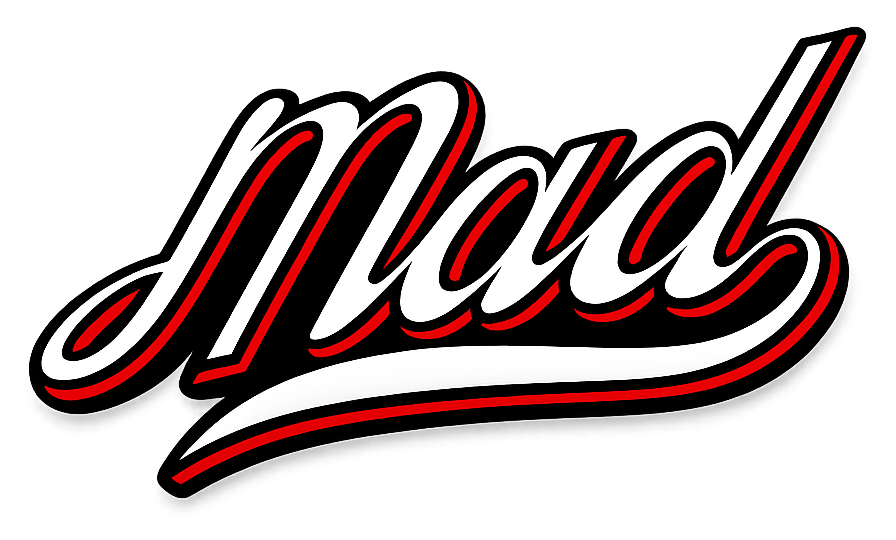 Logo oficial de MAD Chile, medio de difusión de Hip Hop