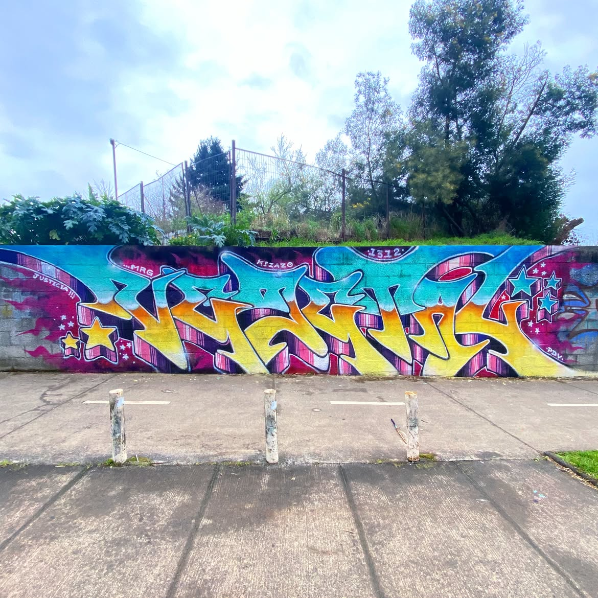 Dynos homenajea a Vejetal con un graffiti en Temuco - MAD Chile — fotografía 2 Dynos homenajea a Vejetal con un graffiti en Temuco - MAD Chile — fotografía 2