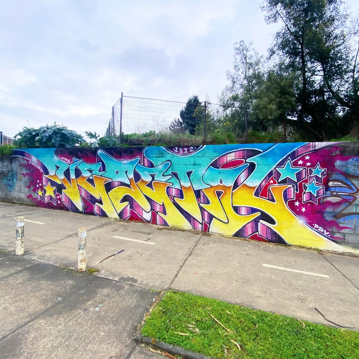 Dynos homenajea a Vejetal con un graffiti en Temuco - MAD Chile — fotografía 3 Dynos homenajea a Vejetal con un graffiti en Temuco - MAD Chile — fotografía 3