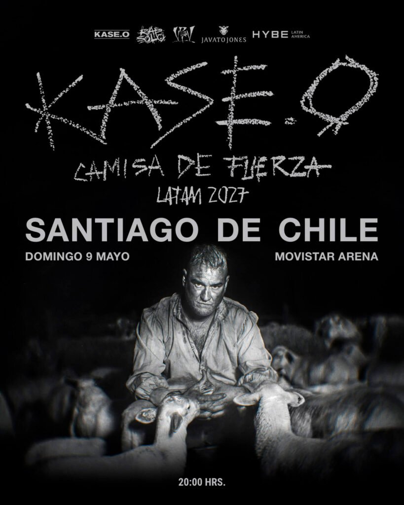 Kase.O en Chile 2027 Movistar Arena Entradas - Mad Chile